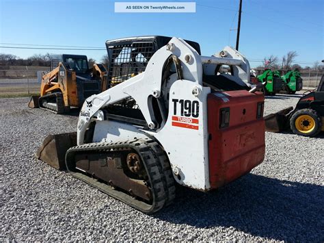 2005 bobcat t190 skid steer|bobcat t190 sold price.